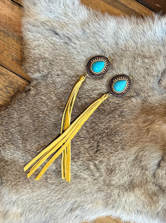 Turquoise on Deer